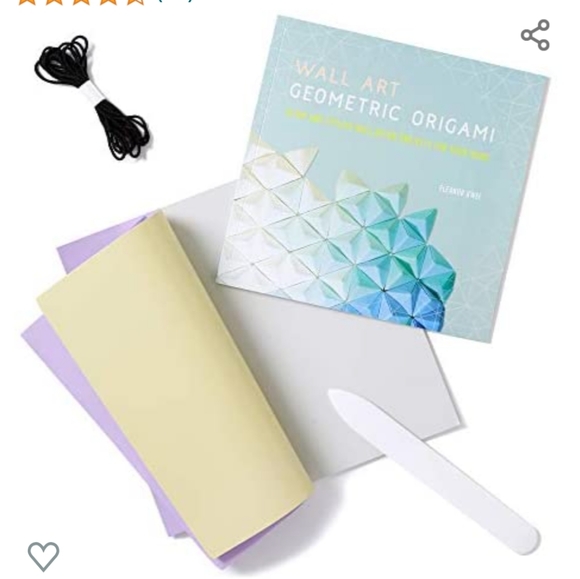 🌼5 For $25🌼Wall Art Geometric Origami Project Book - Picture 3 of 6